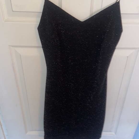 Black Mini Dress - Picture 3 of 5